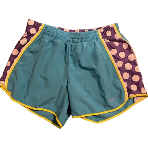 Nike Dri-Fit Running Shorts Polka Dot Size Small - Picture 1 of 4